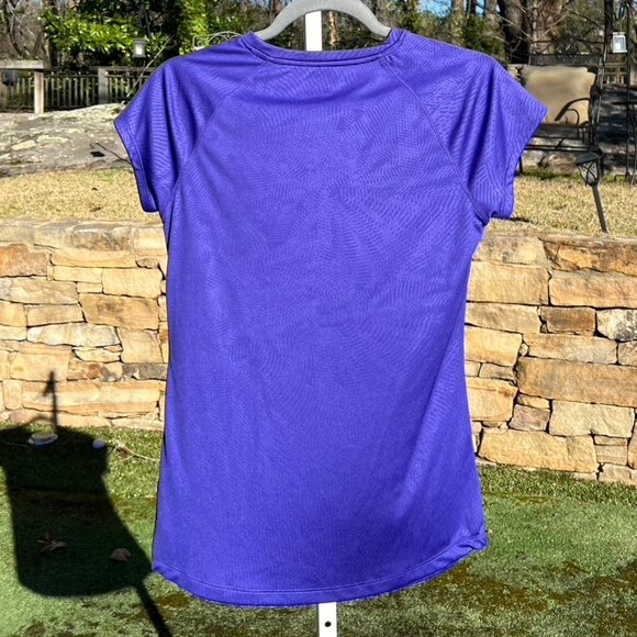 C9 Champions Short-Sleeve, Purple Patterned, Semi-Fitted Tee - Picture 3 of 15